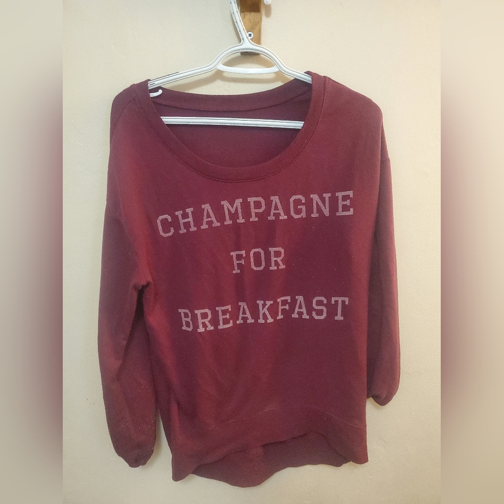 Maroon shirt